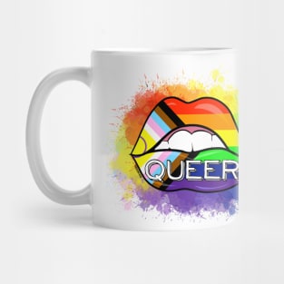 I am queer. Mug